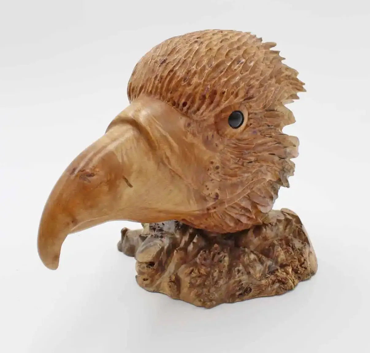 Eagle Head woodcarving sculpture